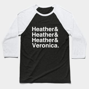 Heather List Baseball T-Shirt